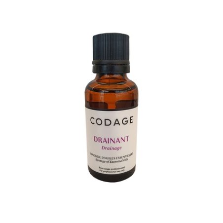 Codage Synergy Of Essential Draining Body Oil - 30 Ml