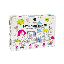 Nailmatic Bath Bomb Maker Kit for Kids - Makes 4 Bath Bombs Non-Toxic