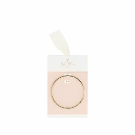 Bachca Paris Round Gold Metal Barrette