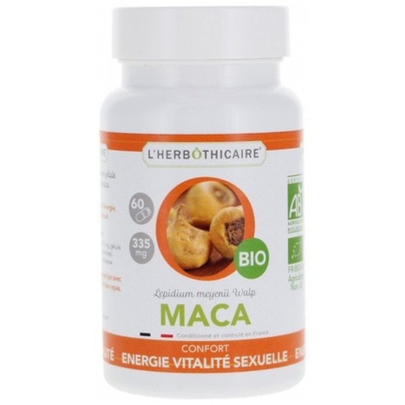 L'Herbothicaire Maca Bio 60 Capsules