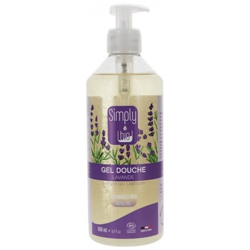 Simply Organic Lavender Shower Gel 500ml