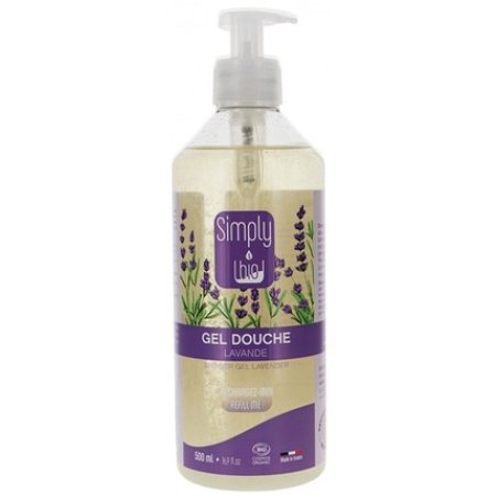 Simply Organic Lavender Shower Gel 500ml