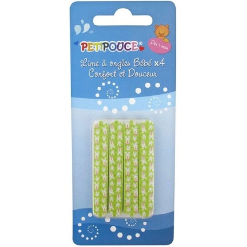 Estipharm Petipouce Baby Nail File - Pack of 4