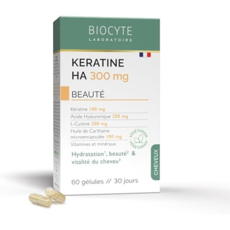 Biocyte Keratine HA 300mg Food Supplement for Hydration and Vitality