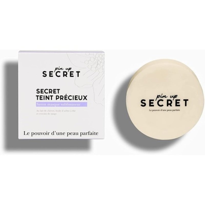 Pin Up Secret Goat's Milk Soap Mask - Secret Teint Précieux for Face