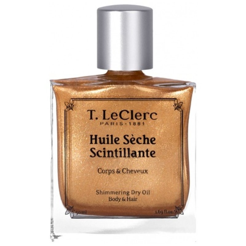 T Leclerc Shimmering Dry Oil 50 Ml