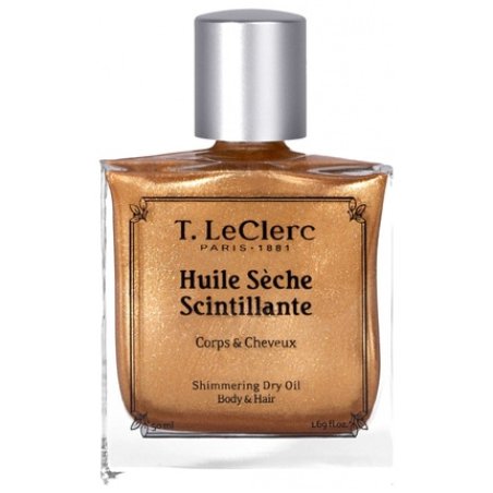 T Leclerc Shimmering Dry Oil 50 Ml