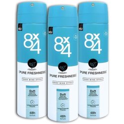 8X4 Deo Spray No.19 Pure Freshness Deodorant 150ml