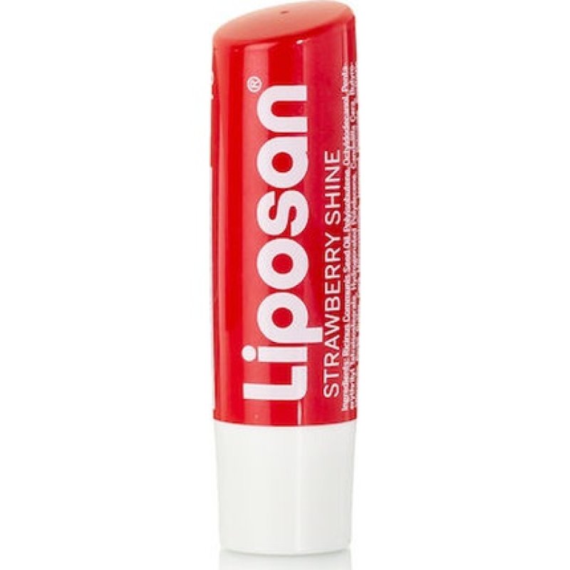 Liposan Strawberry Shine Caring Lip Balm - 48g