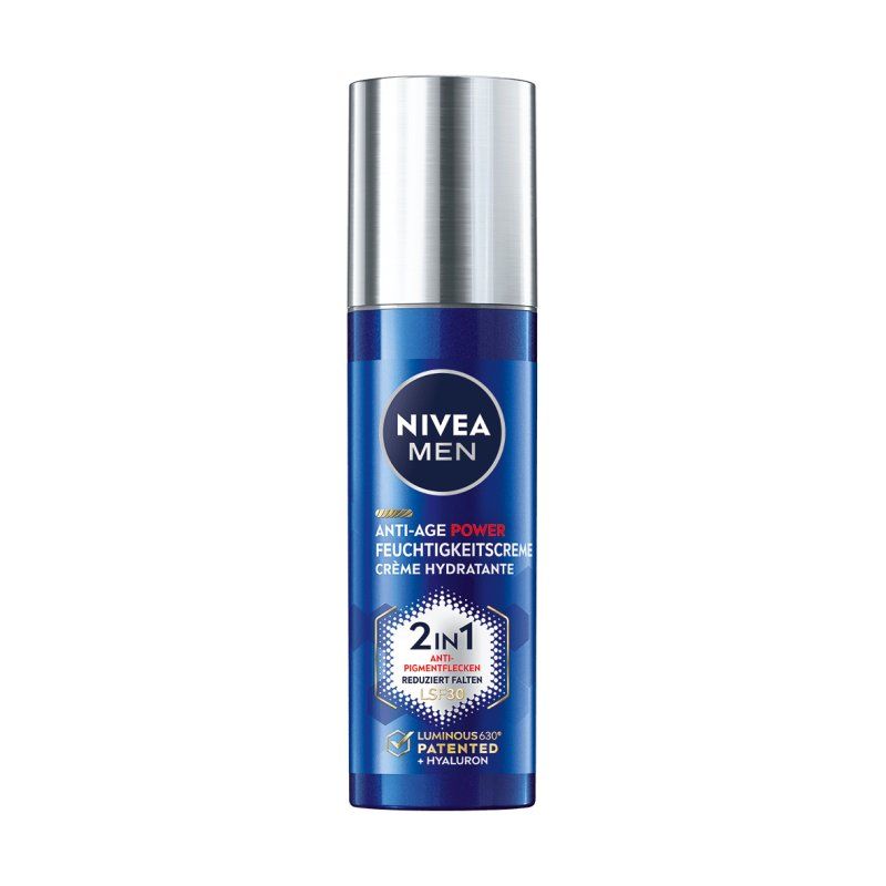 NIVEA Men Anti-Age Power Luminous Crème de jour Visage 50 ml