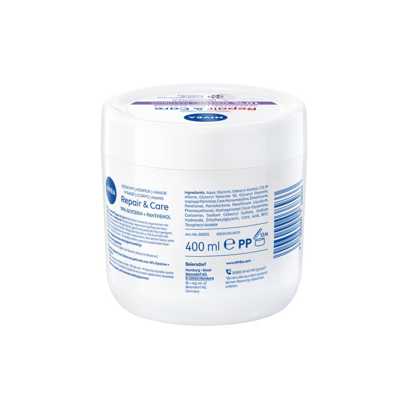 NIVEA Repair & Care Sensitive Repair 400 ml Cream Unisex