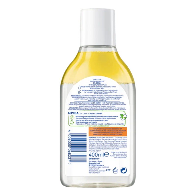 NIVEA 4006000068237 micellar water 400 ml