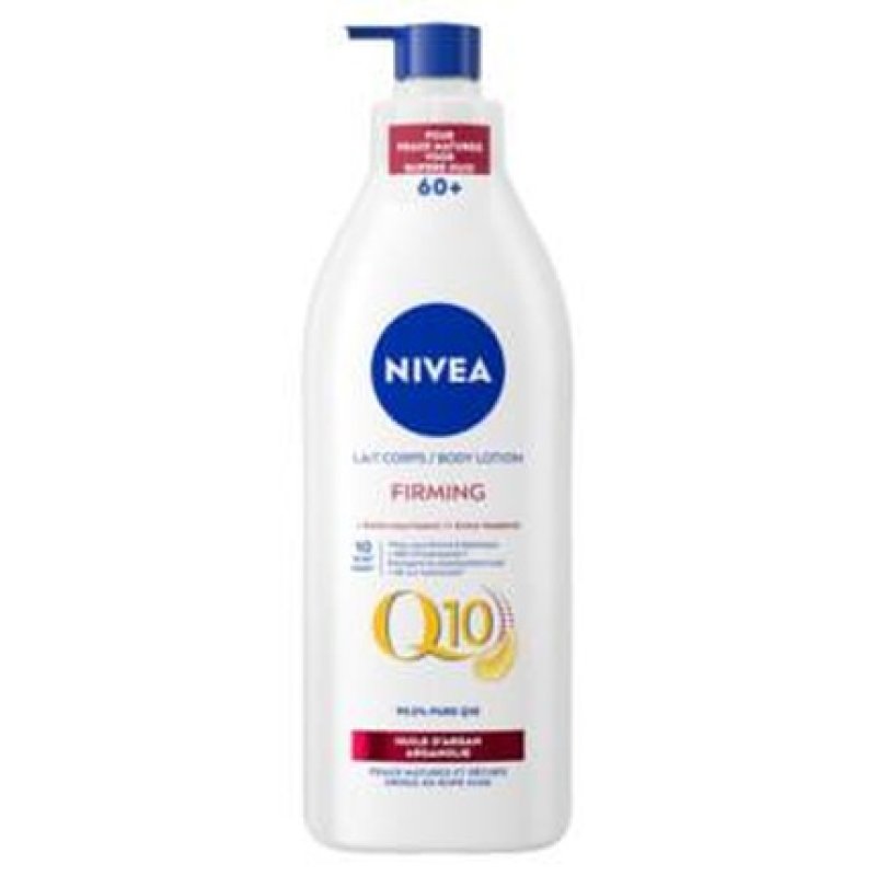 Nivea Body Q10 Plus Argan Oil Balm Pump - Nourishing Body Balm With Argan Oil