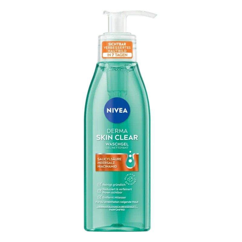 NIVEA Derma Skin Clear Cleansing gel Unisex 150 ml