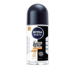 Nivea Men's Deodorant Roller Black & White Ultimate Impact