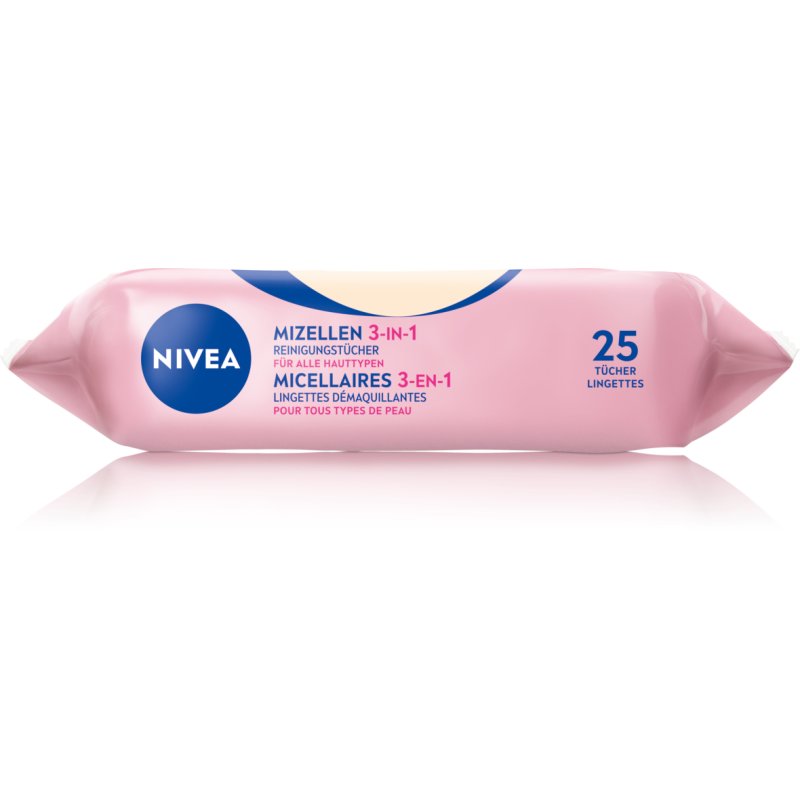 NIVEA Micellar Cleansing Wipes 3-in-1 Makeup cleansing wipes