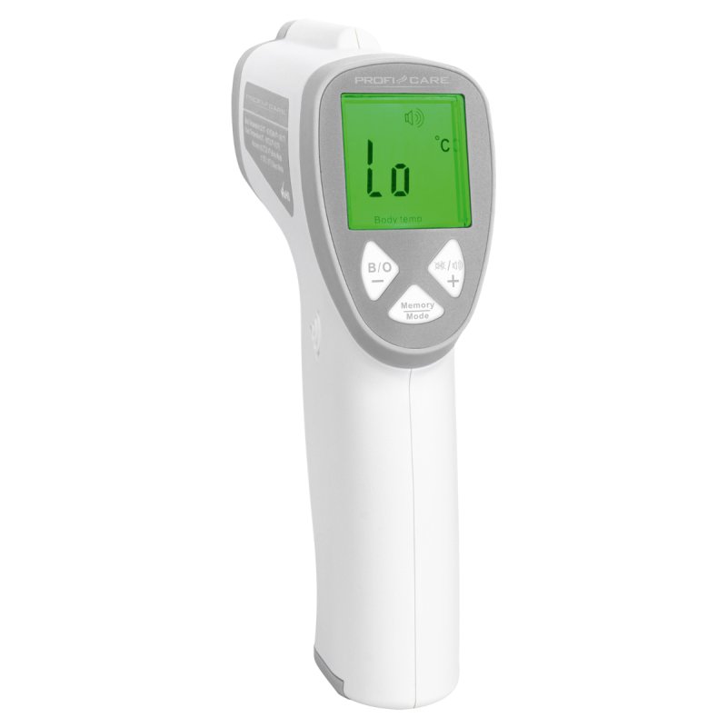 ProfiCare 330940 thermometre digital Thermomètre à distance Blanc Front Boutons