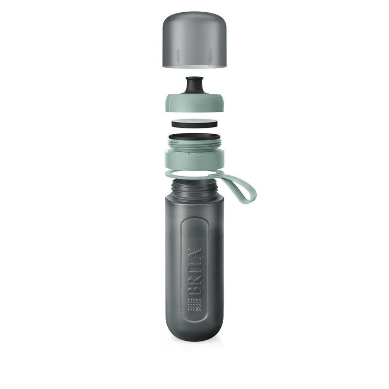 Brita 1052249 water filter Water filtration bottle 0.6 L Green, Grey