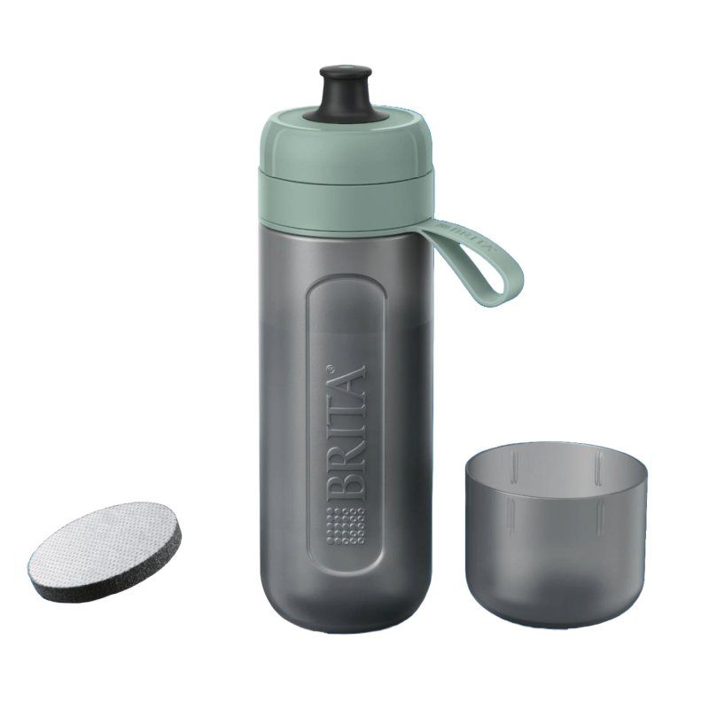 Brita 1052249 water filter Water filtration bottle 0.6 L Green, Grey