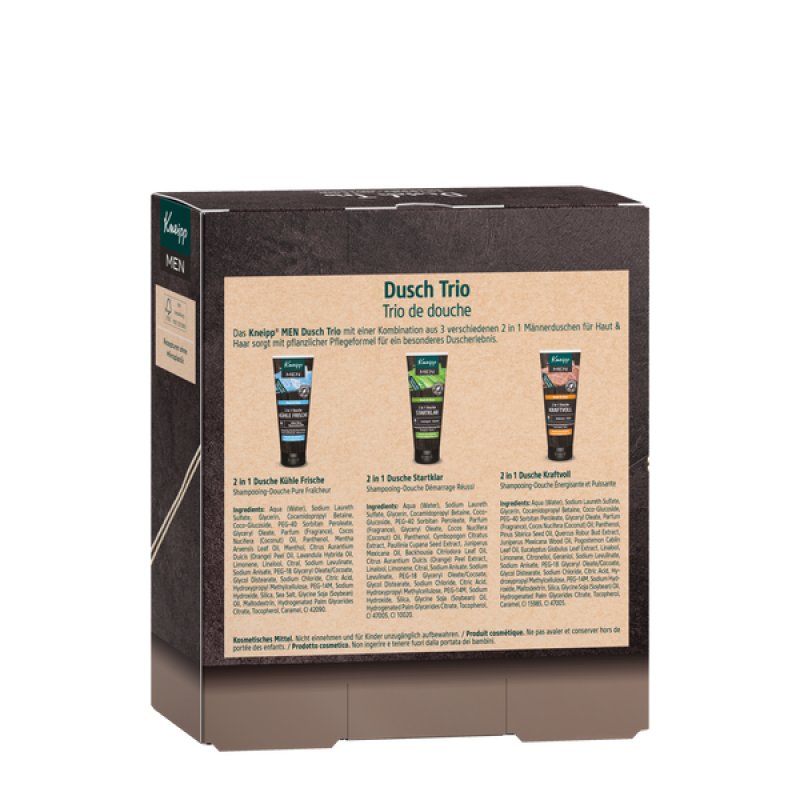 Kneipp 918033 gel douche et nettoyant pour le corps 75 ml Hommes Corps et cheveux