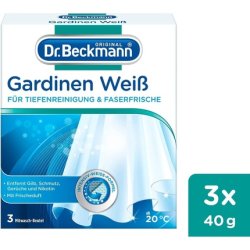 Dr. Beckmann White Curtains with Effective Intensive White Formula 40g - Pack of 3