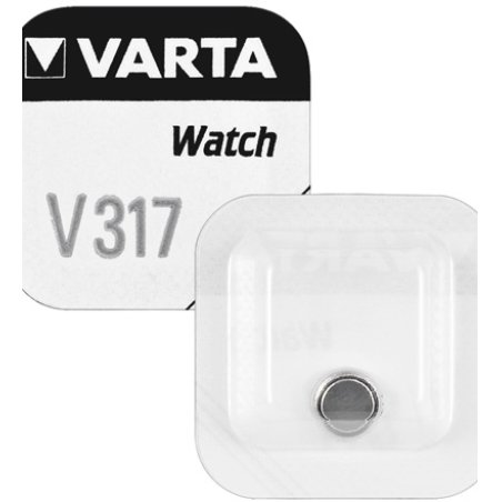 Varta SR516 SW/SR62 SW/V317 1BL Batterie à usage unique Argent-Oxide (S)