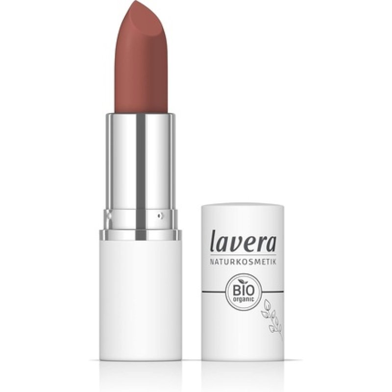 lavera Comfort Matt Lipstick Cayenne 01 Intense Colour Matt Finish Comfortable Feel Up to 6 Hours Hold Vegan Natural