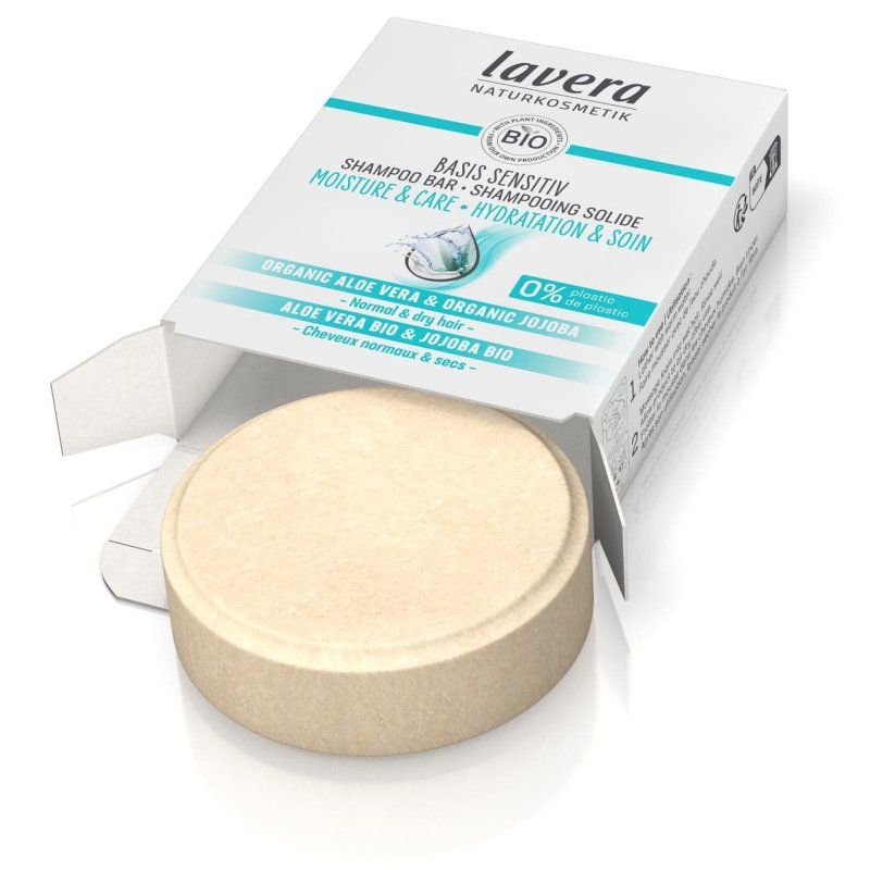 Lavera Shampoo bar basis sensitiv Moisture & Care