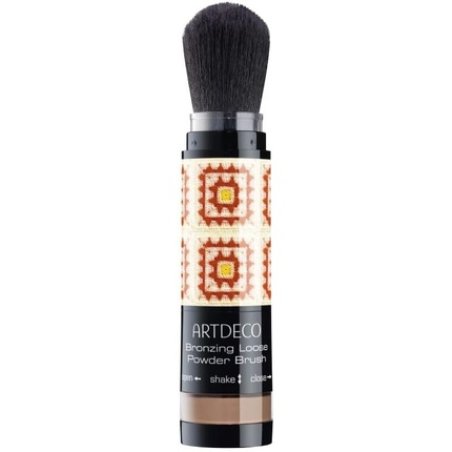 Artdeco Bronzing Loose Powder Brush for Face & Body - Loose Bronzing Powder