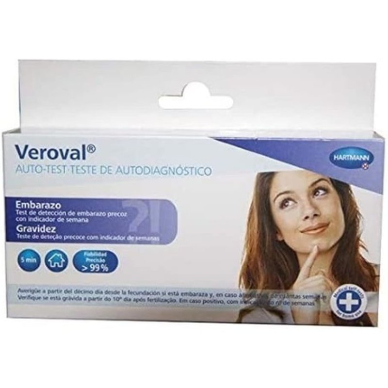Hartmann Veroval Early Pregnancy Test with Weeks Indicator