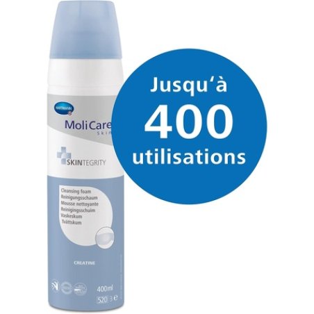 MoliCare 995081 nettoyant pour le visage Mousse nettoyante Unisexe 400 ml