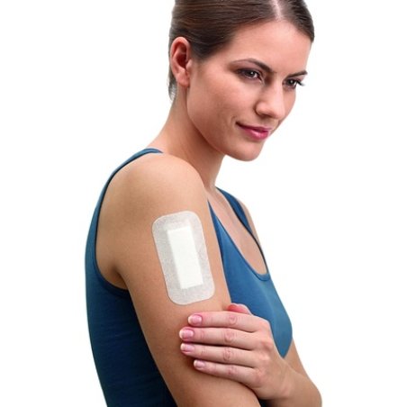 Cosmopor Steril for Wound Care, Soft and Strong Adhesive, Suitable for Sensitive Skin 7.2x5cm