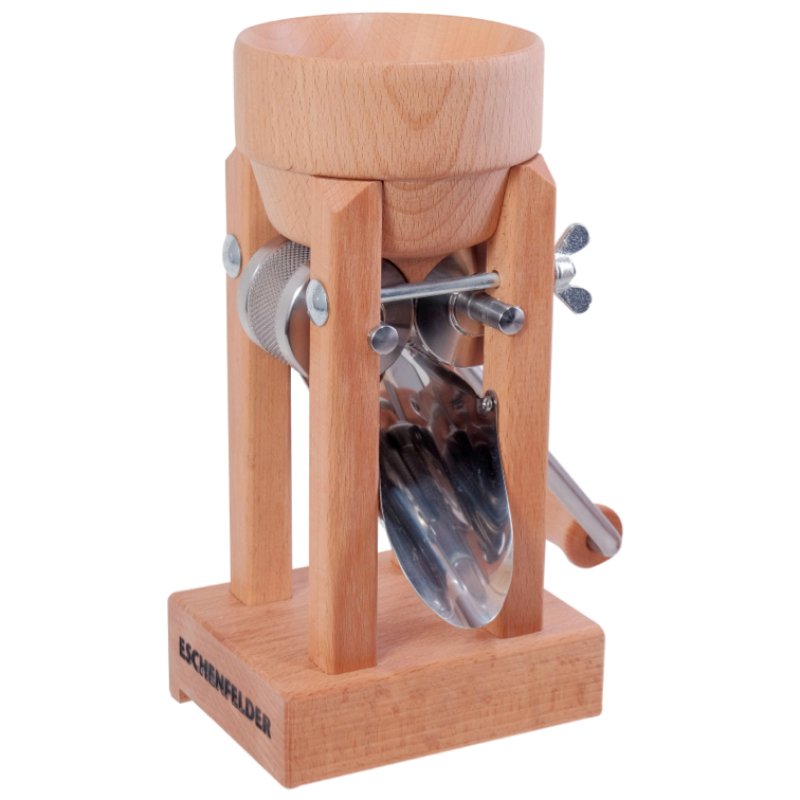 Eschenfeld Flake Crusher | Flakes | Table Model With Wooden Funnel | Freshness