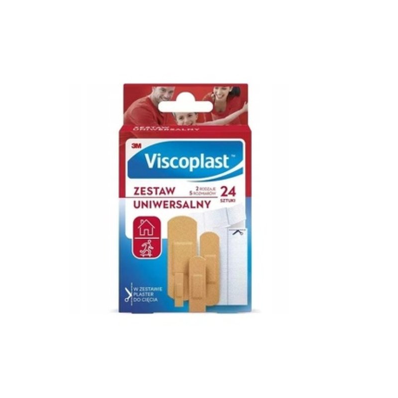 Viscoplast Universal Set 24 Pieces - First Aid Bandages