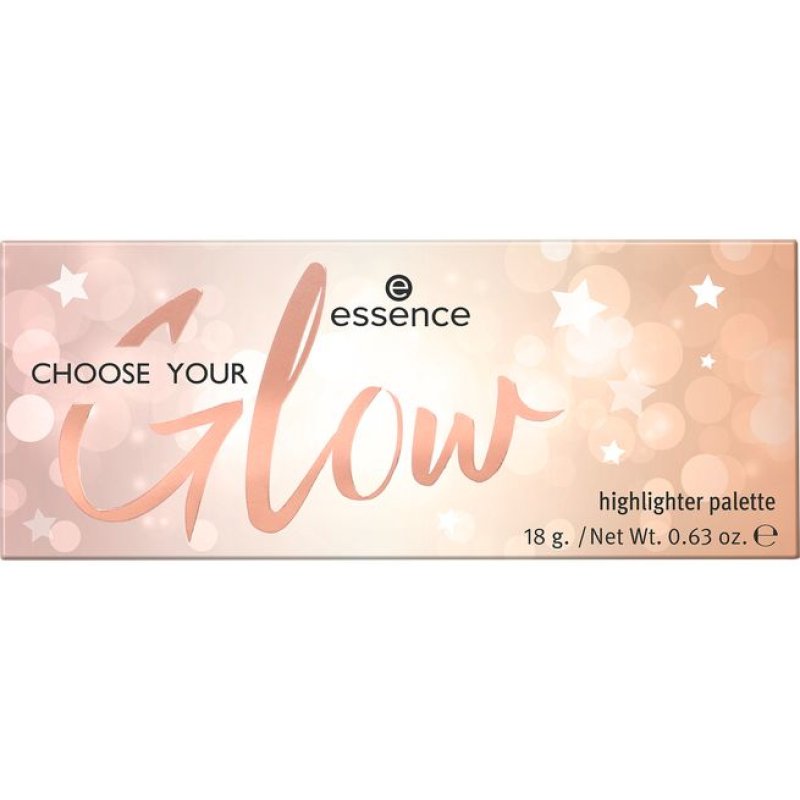 Essence Choose Your Glow 3-Color Highlighter Palette 18g
