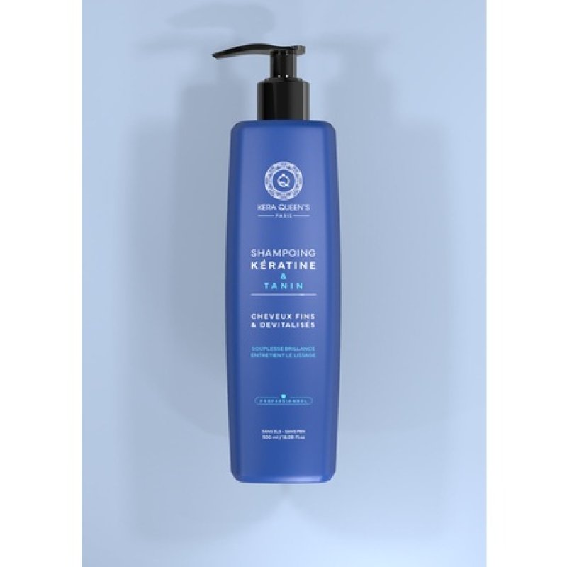 Kera Queen's Tannin And Keratin Shampoo 500ml