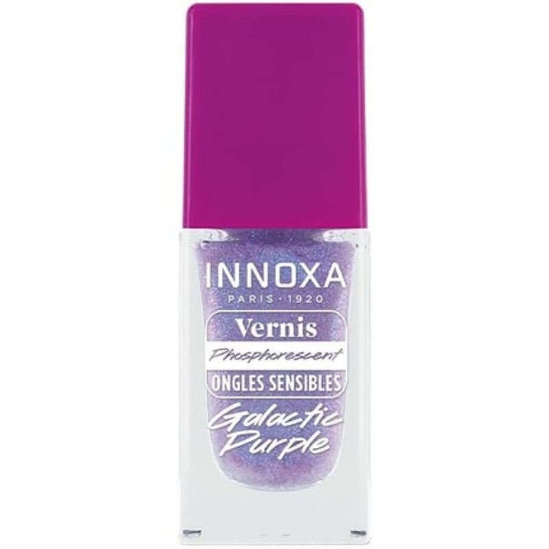 Phosphorescent Nail Polish Galactic Purple 8ml - Pearly Lilac