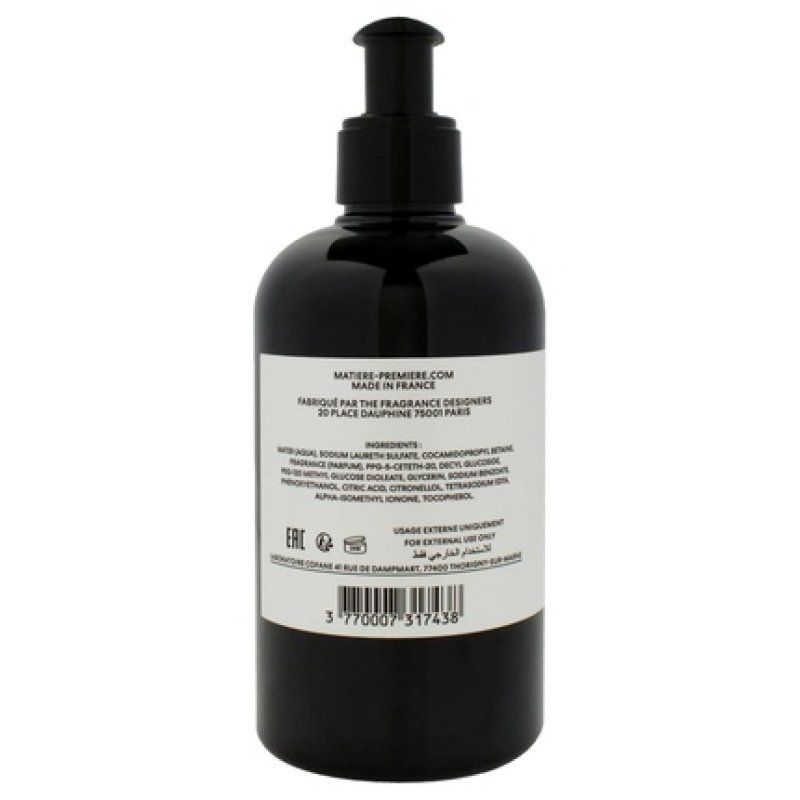 Matiere Premiere Hand and Body Wash Radical Rose for Unisex 10.14 Oz