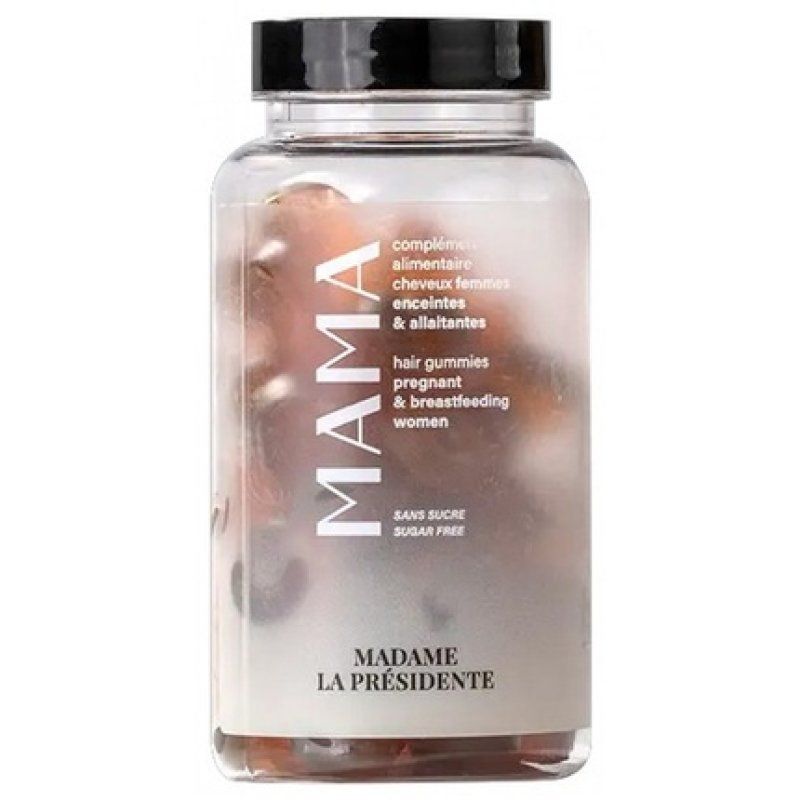 Madame La Presidente Mama Hair Gummies for Pregnant and Breastfeeding Women 60 Count