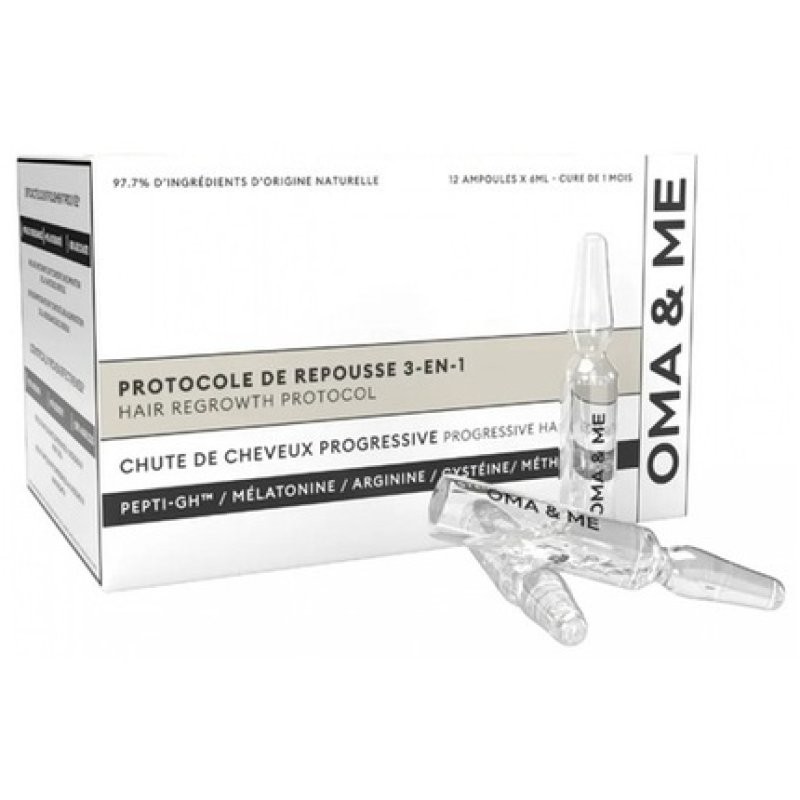 Oma & Me Regrowth Protocol 3-in-1 12 Ampoules