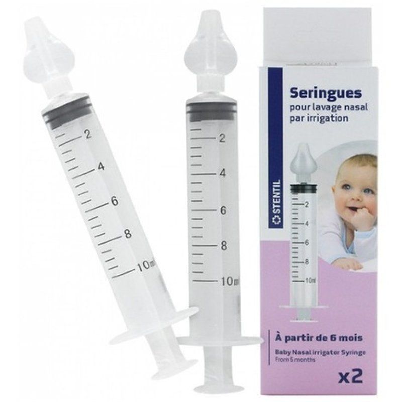 When You Clean Babies' Noses with a Syringe