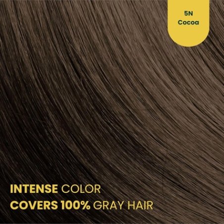 Herbal Time Phytocare Permanent Hair Dye Color Cocoa 5N