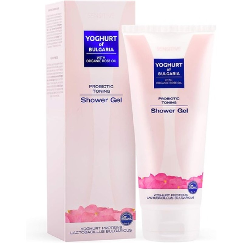 Biofresh Probiotic Toning Shower Gel with Organic Rose Oil