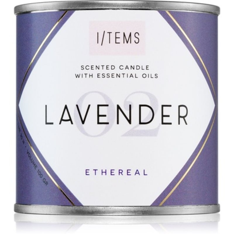 I/TEMS Lavender Scented Candle 100 g