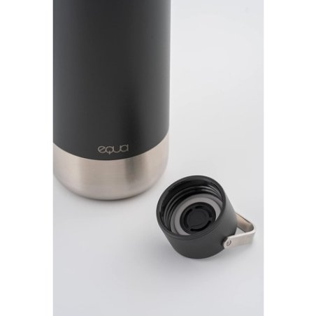 EQUA Timeless Insulated Water Bottle Double Walled Stainless Steel 1000ml Dark