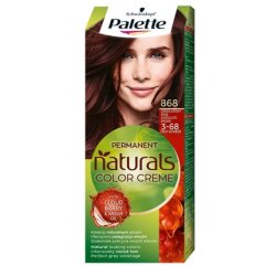 Palette Permanent Naturals Color Cream Hair Dye With Raspberry And Sea Buckthorn And Argan Oil 868 3-68 Chocolate Brown