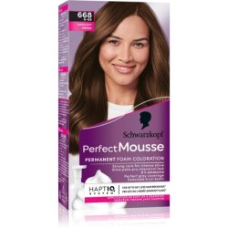 Schwarzkopf Perfect Mousse Permanent Hair Color 668 Hazelnut