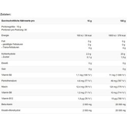 Zoe Nutrition Furiosa Pre-Workout 300g Tropical