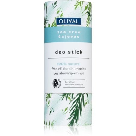 Olival Natural Tea Tree Solid Deodorant 40 g - Aluminum Salts Free