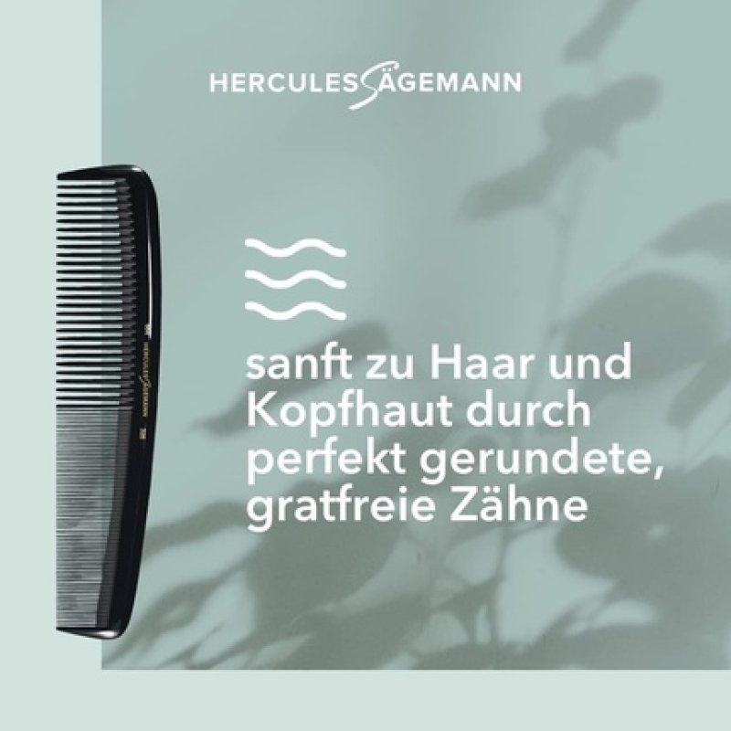 Hercules Sägemann 664/326 Women's Comb 8 Inches 39g